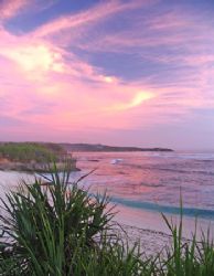Dream Beach sunset, Nusa Lembongan - Indonesia by Penny Murphy 